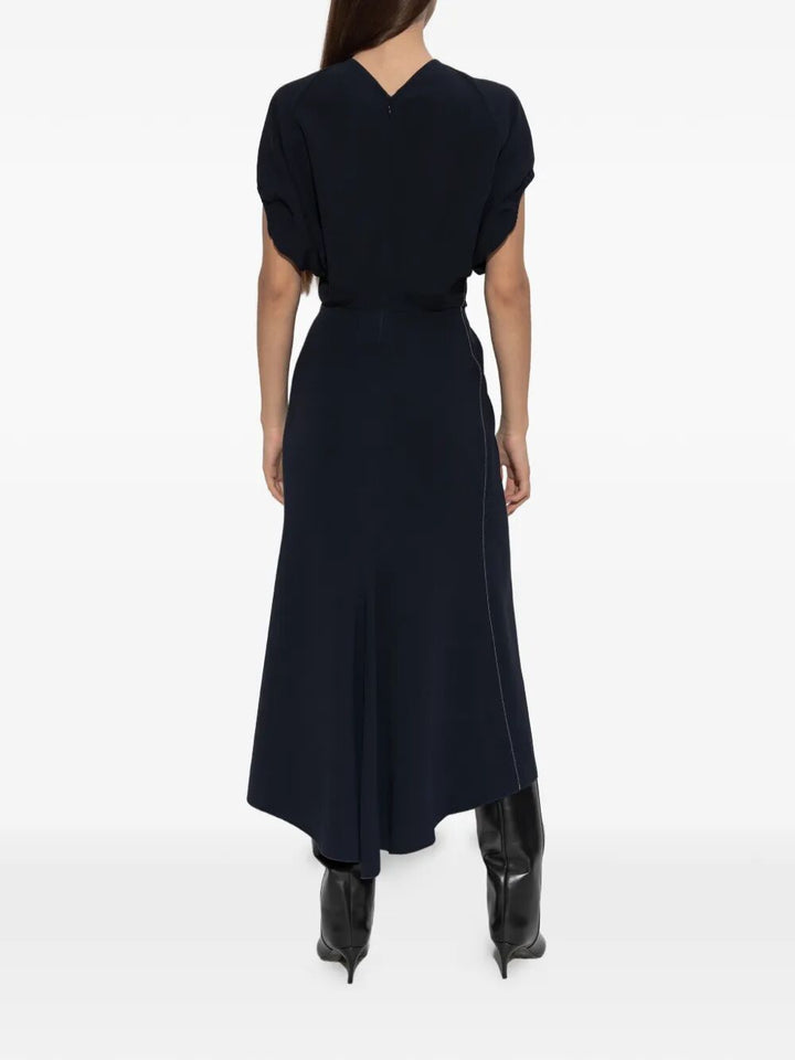 Victoria Beckham Midi dresses - Blue | 5bfa11ad3e16d030132f62460d825abf09564813