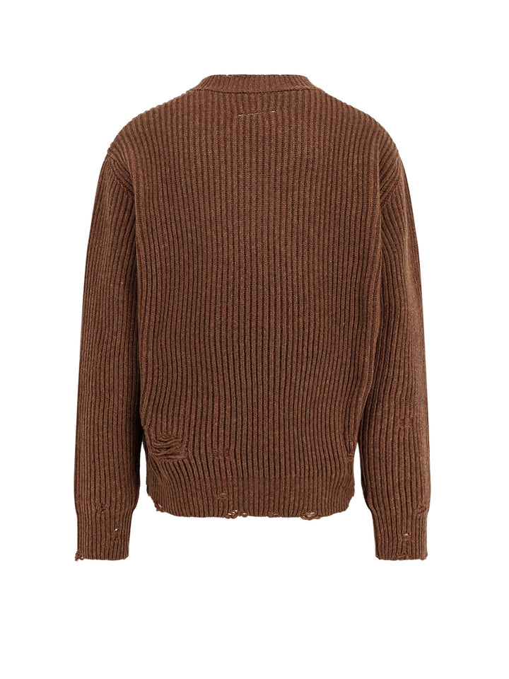 Mm6 Maison Margiela Sweaters - Brown | d2b722bbf5275eb5cfc2ed828fcb2b6c5b8fdb27
