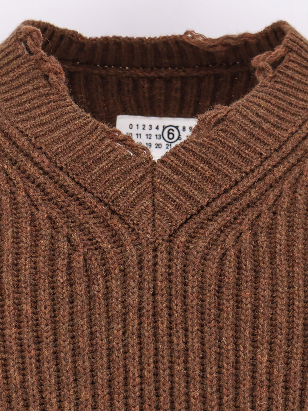 Mm6 Maison Margiela Sweaters - Brown | d83a3c2e26bbd753984378eb6da56a3faab1844b
