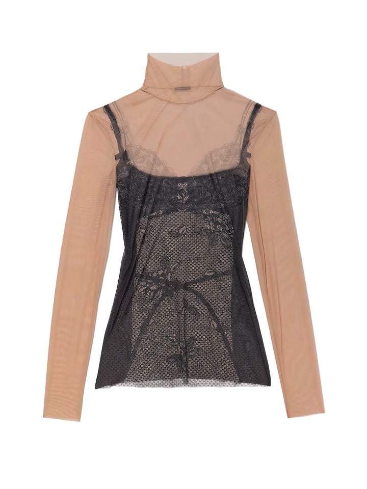 Balenciaga T-shirts and Polos - BLACK/LIGHT BEIGE | 8d9556659ee186a6e11bc9e58790457a9d018e33