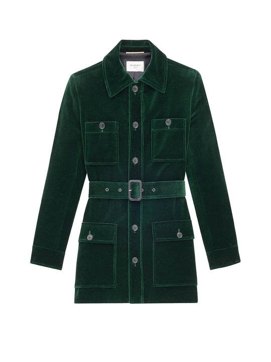 Sahariana Velvet Blazer