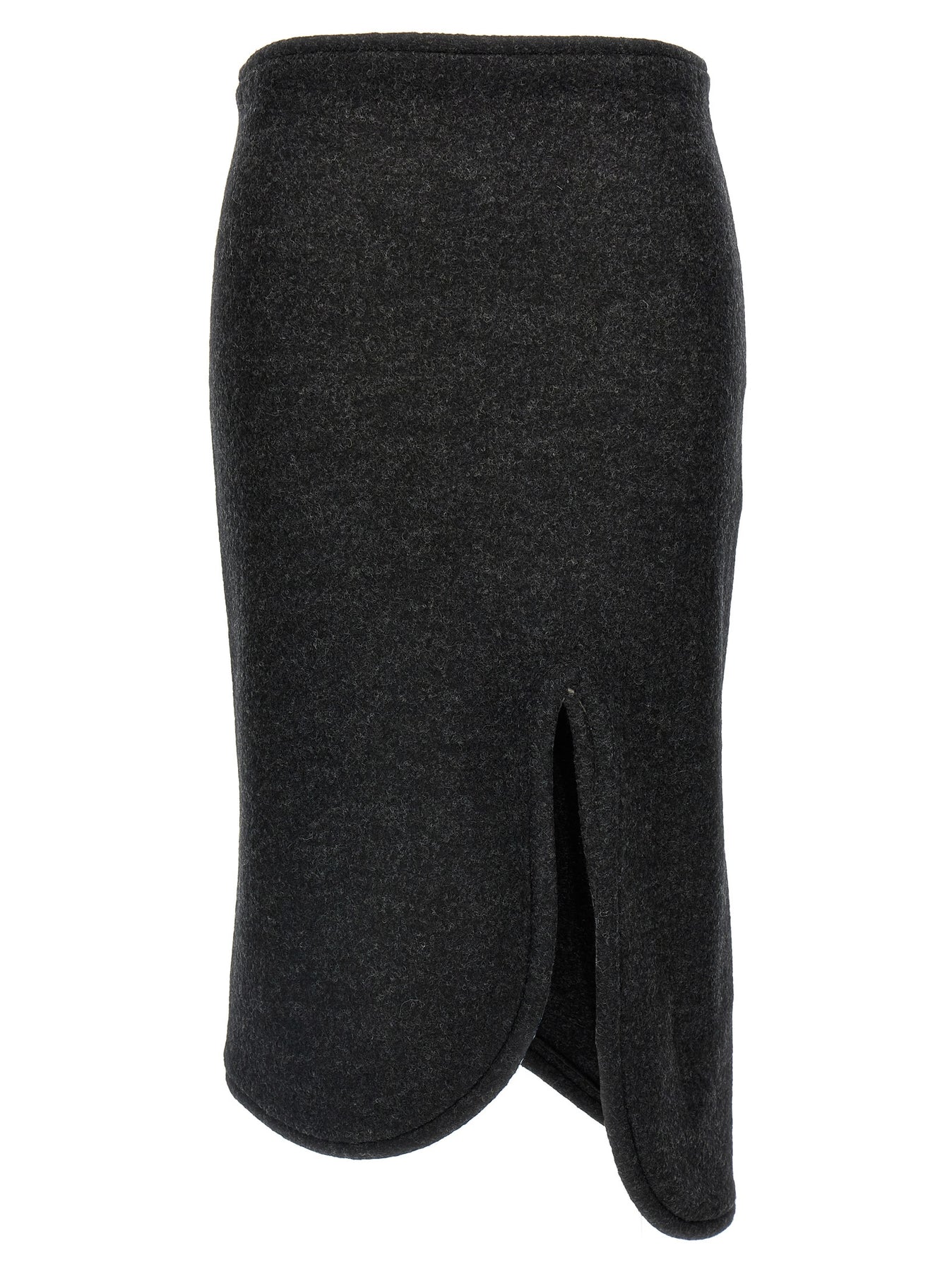 Victoria Beckham Padded Tube Detail Skirts - Gray | 34837cc519e1afff31998c447ce761c4feab7286
