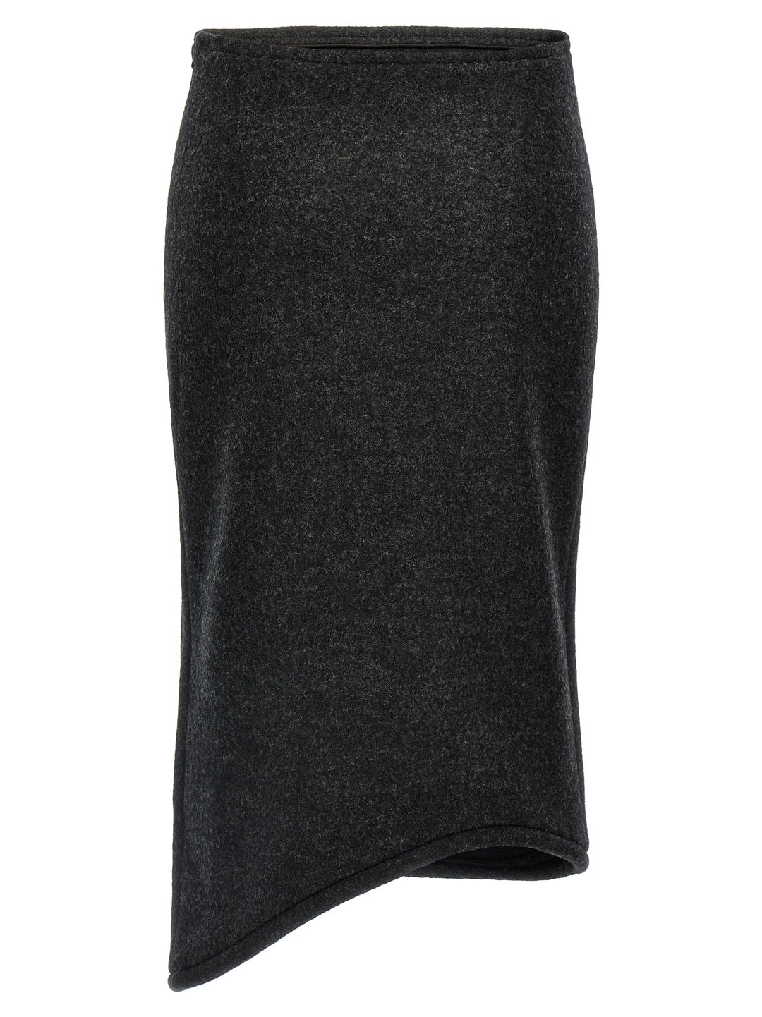 Victoria Beckham Padded Tube Detail Skirts - Gray | 4daaee1db928cb820f6f1e1f518114d478b857b5