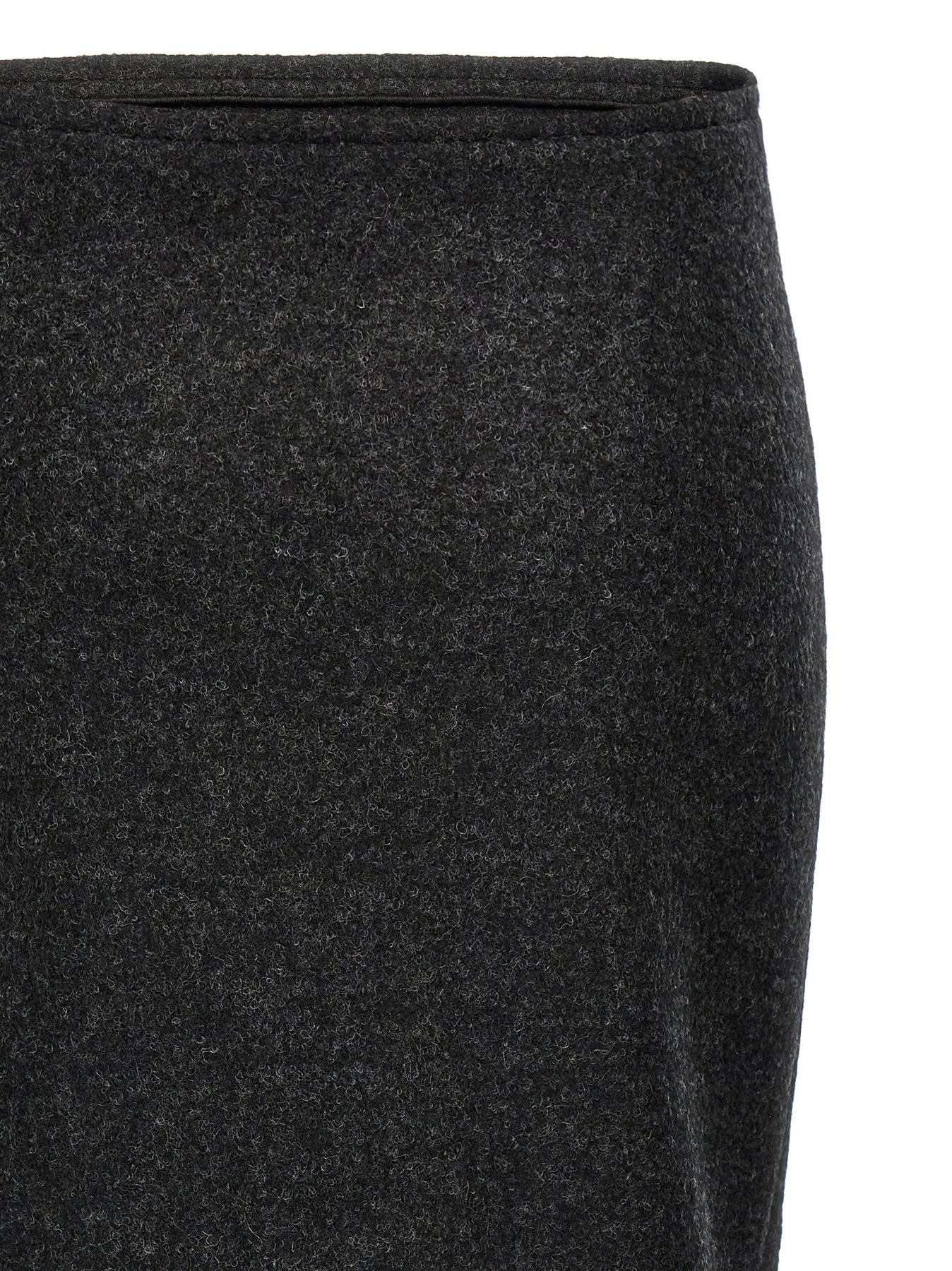 Victoria Beckham Padded Tube Detail Skirts - Gray | 281183e7b06e4caaf308f6feb98ed727c2608b65