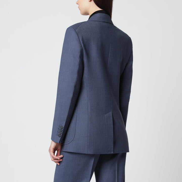 Victoria Beckham Coats & Jackets - Blue | a6ad41413b53097a1a8672c4800b22f6f008a480