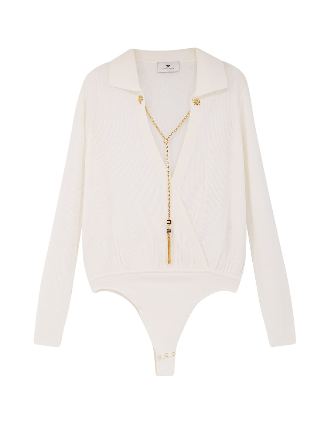 Elisabetta Franchi T-shirts and Polos - Light and natural | 163d3b24fc6a3ce83d7bbfda67098920ff2562c3