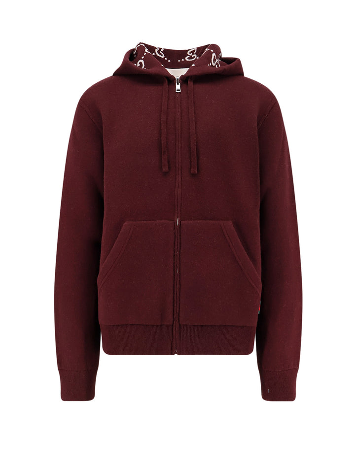 Gucci Jackets - BORDEAUX/WHITE | f74d535df9f0c1870c86d9f9909166ed9c7e9816