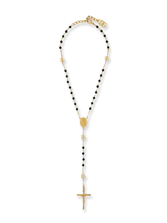 Rosario Necklace With Beads