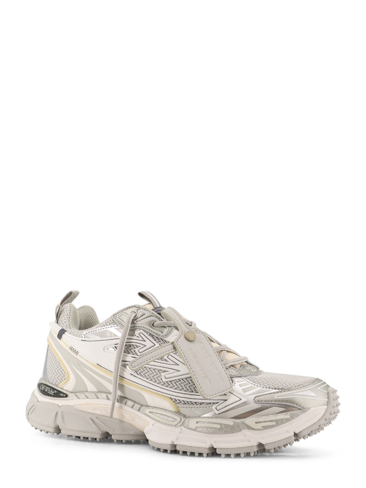 Off White Sneakers - BACK GREY - SILVER | 6be908a4a105db93214fd4f1cb054ebd5b80ee5c