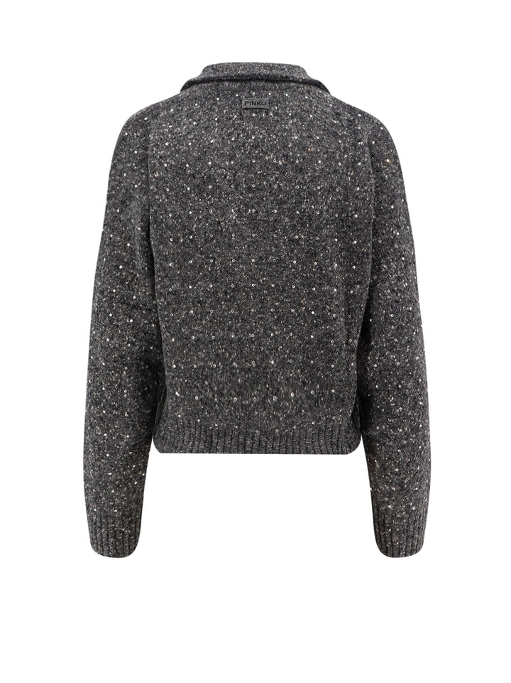 Pinko Sweaters - Blacks and greys | 0349779347711602e88e59f984a2cf2995b4a5a5