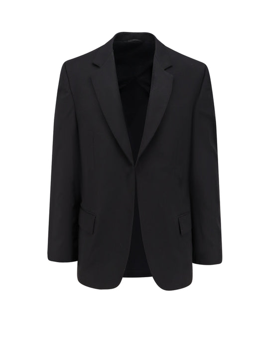 Wool Blazer With Modal Insert
