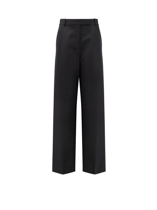 Pleated Wool Trousers