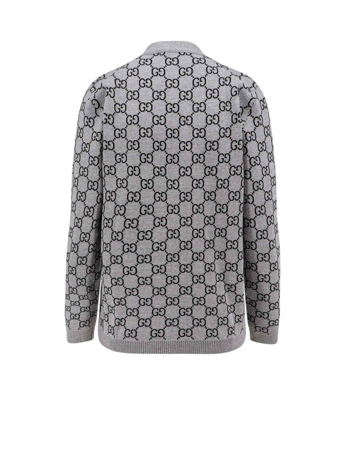 Gucci Sweaters - SMOKE GREY/BLACK | 6269519df013473640320f35a0a80f10f65edb87