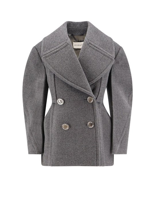 Double-Breasted Wool Jacket
