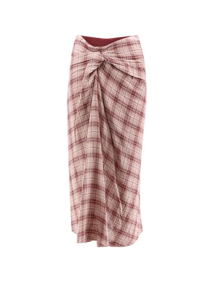 Marant Etoile Skirts - ROSEWOOD | 43fcb1a8355e8ad7edde27c0d7a56cd1d2e9be9b