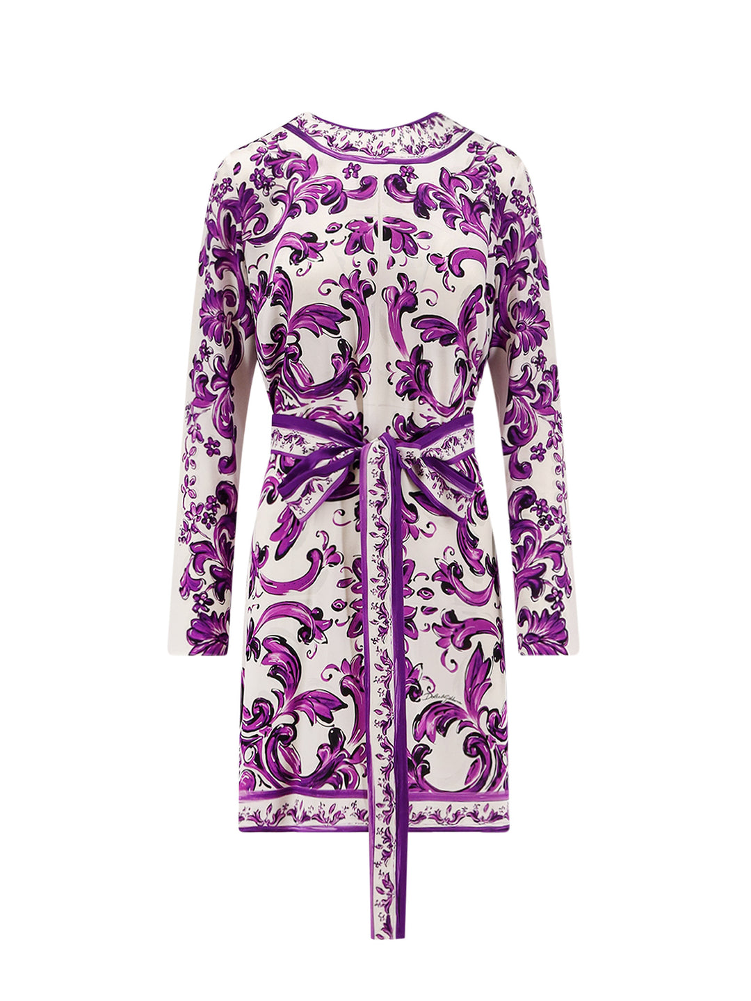 Dolce & Gabbana Dresses - MAIOLICA 4L VIOLA | 234a0ffde76f50f388ef3c3b7e20b8b63b599b3a
