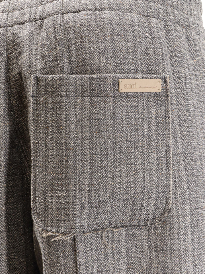 Ami Paris  - GRIS IVOIRE | 7b30b778855c4af1f531835fbba6ac81253f5dbe