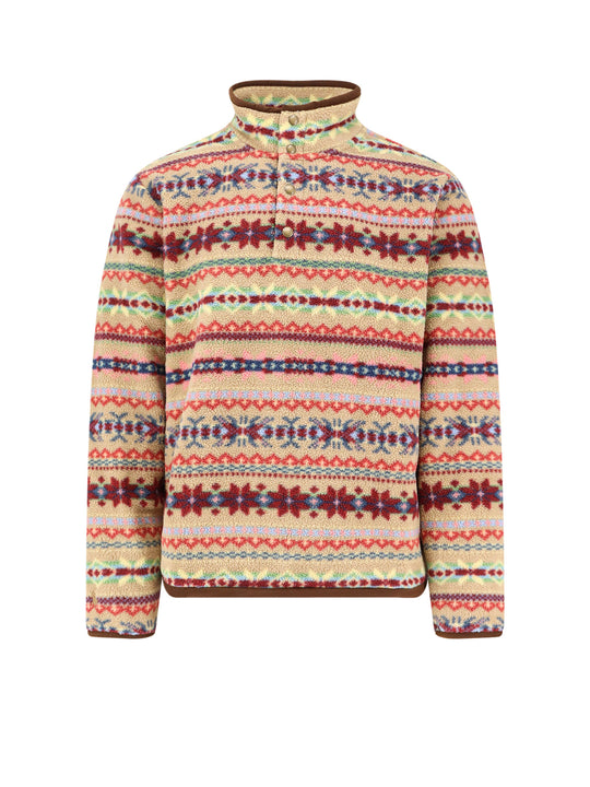 Multicolor Recycled Material Sweatshirt