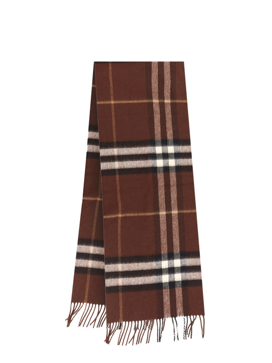 Giant Check Cashmere Scarf