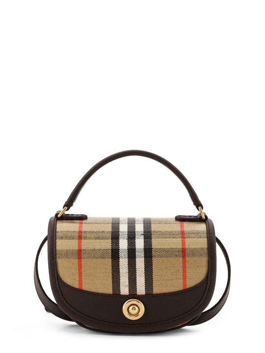Highlands Crossbody Bag With Check Motif