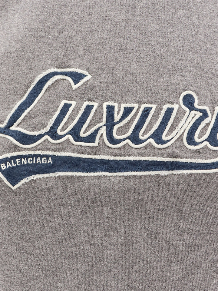 Balenciaga T-shirts and Polos - DARK HEATHR GRY/BLUE | ac2f9afbe7ac3cb0e9231e633a2a6c54292498b1