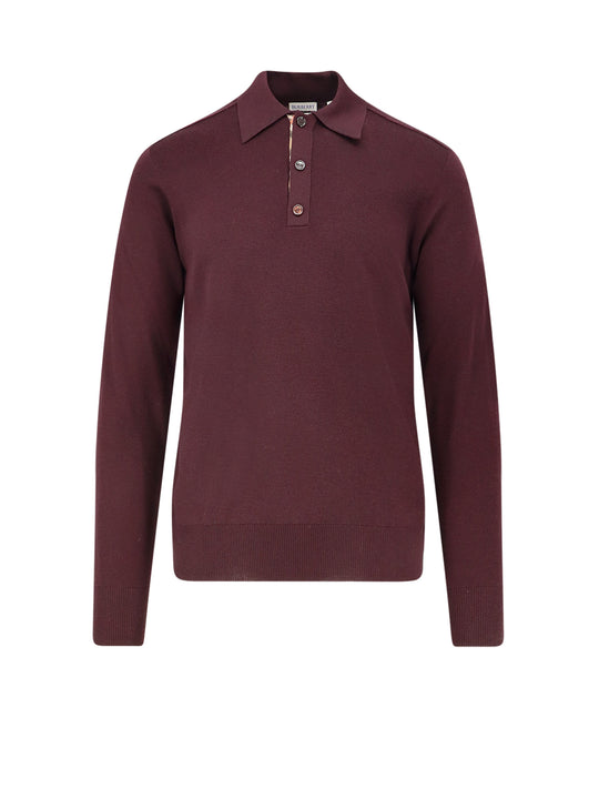 Marcus Ls Ct Wool Polo Shirt