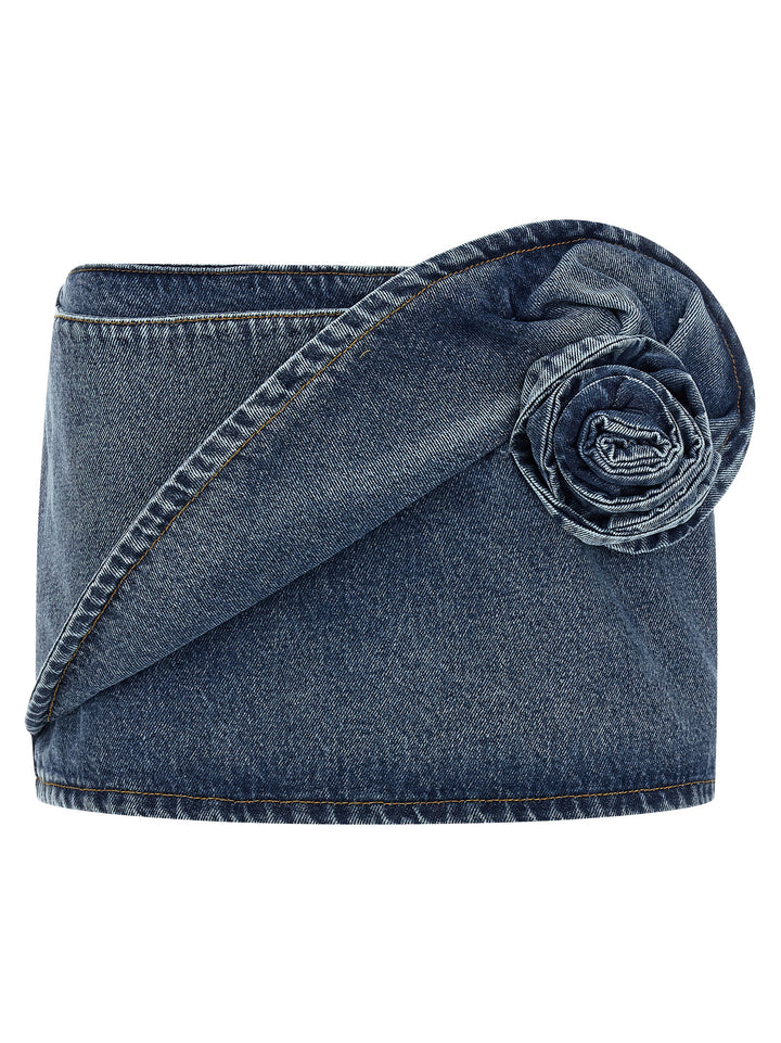 Magda Butrym Denim 12 Skirt Skirts - Blue | c36238ce8377a4f21c8d7f9d62eb34b368f5d1e1