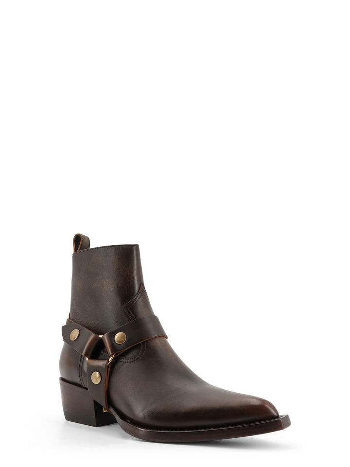 Golden Goose Boots - DARK BROWN BEIGE | 8519c0118d6c138e2acf37d15cc0f523466f3d08