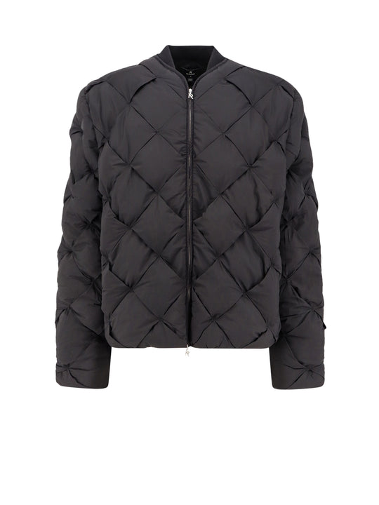 Featherless Stretch Nylon Down Jacket