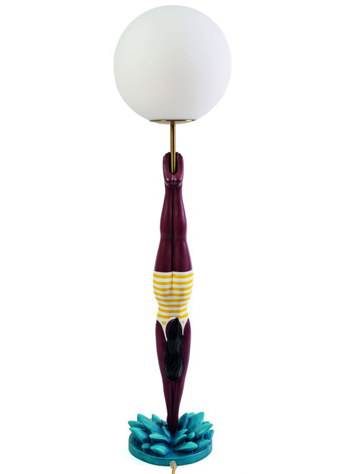 Seletti Lady Diver Giallo Lamps - Multicolor | 168e96f02be94249eefeb5da96e26868f34b7581