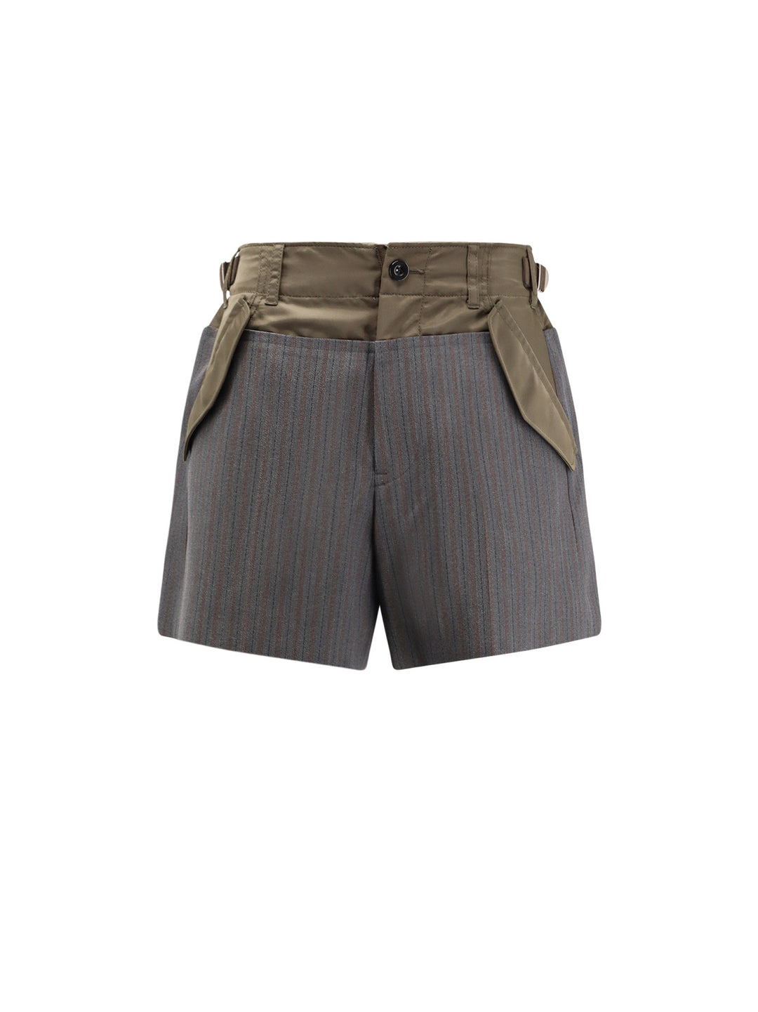 Sacai Shorts - GRAY×D/KHAKI | 5092ce631a80f01c6cb5bfcd714fc550ca24013d