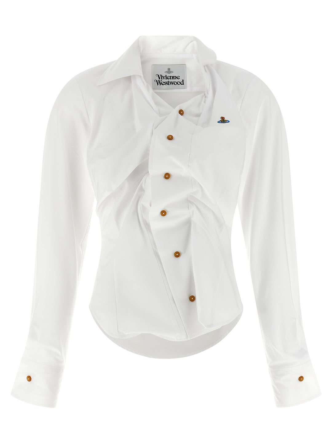 Vivienne Westwood Drunken Shirt and Blouse - White | 96dc13ebe5cbf9cf865a74afe20b3d68c358911d