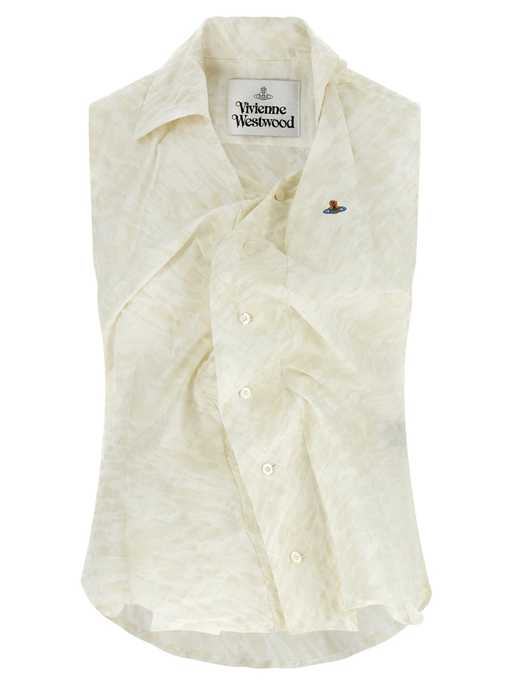 Vivienne Westwood Drunken Shirt and Blouse - Beige | 4e55d62e409dab30ef81d750be92fe09c5c4ef7c