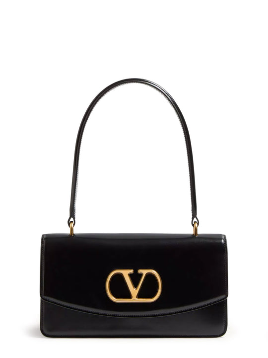 Vlogo Leather Shoulder Bag