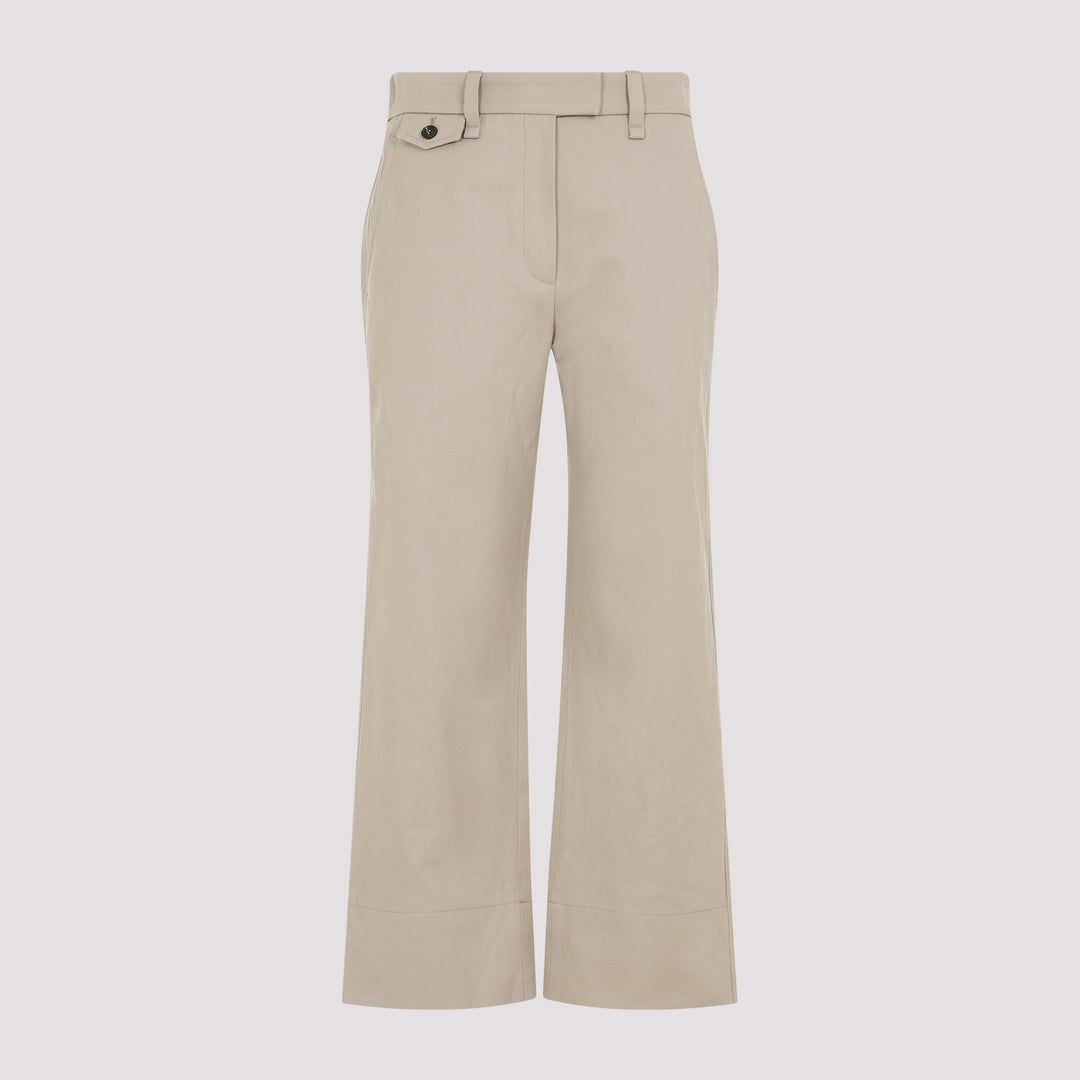 Brunello Cucinelli Cropped - Nude & Neutrals | 11fcd9c9496aac5837849ce876d858a48e4848ab
