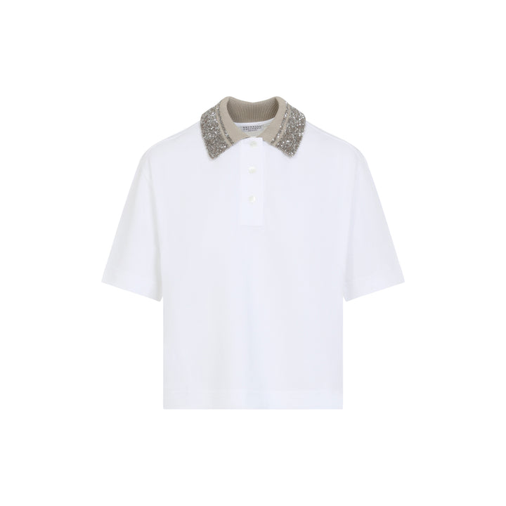Brunello Cucinelli Polo - White | 4df2438d4d6a26777eabbbea89c7f602facf193d