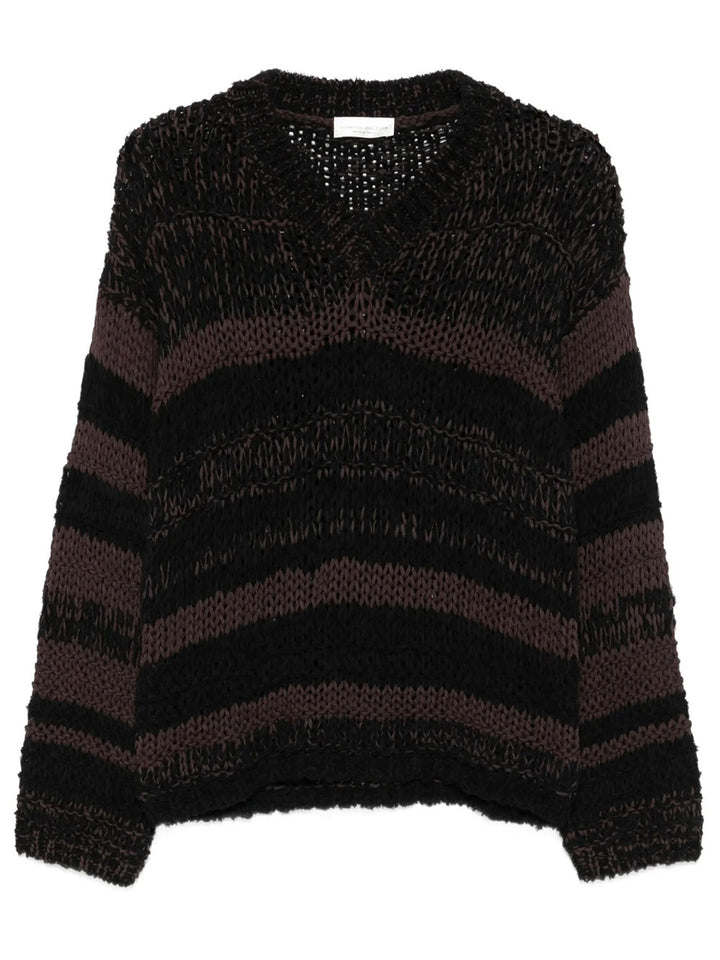 Roberto Collina V neck - Black | fee3600bc9be44795ad99e92f683a33bcfc9f053