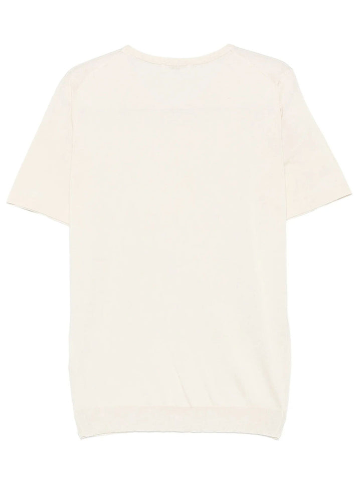 Roberto Collina Round neck - Nude & Neutrals | cd0a99de29506195f0732dc982ad16699a038bd3
