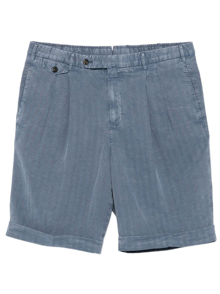 Pantaloni Torino Bermuda - Blue | 33a3055f9c113554f664cbd4e1166231c6a13894