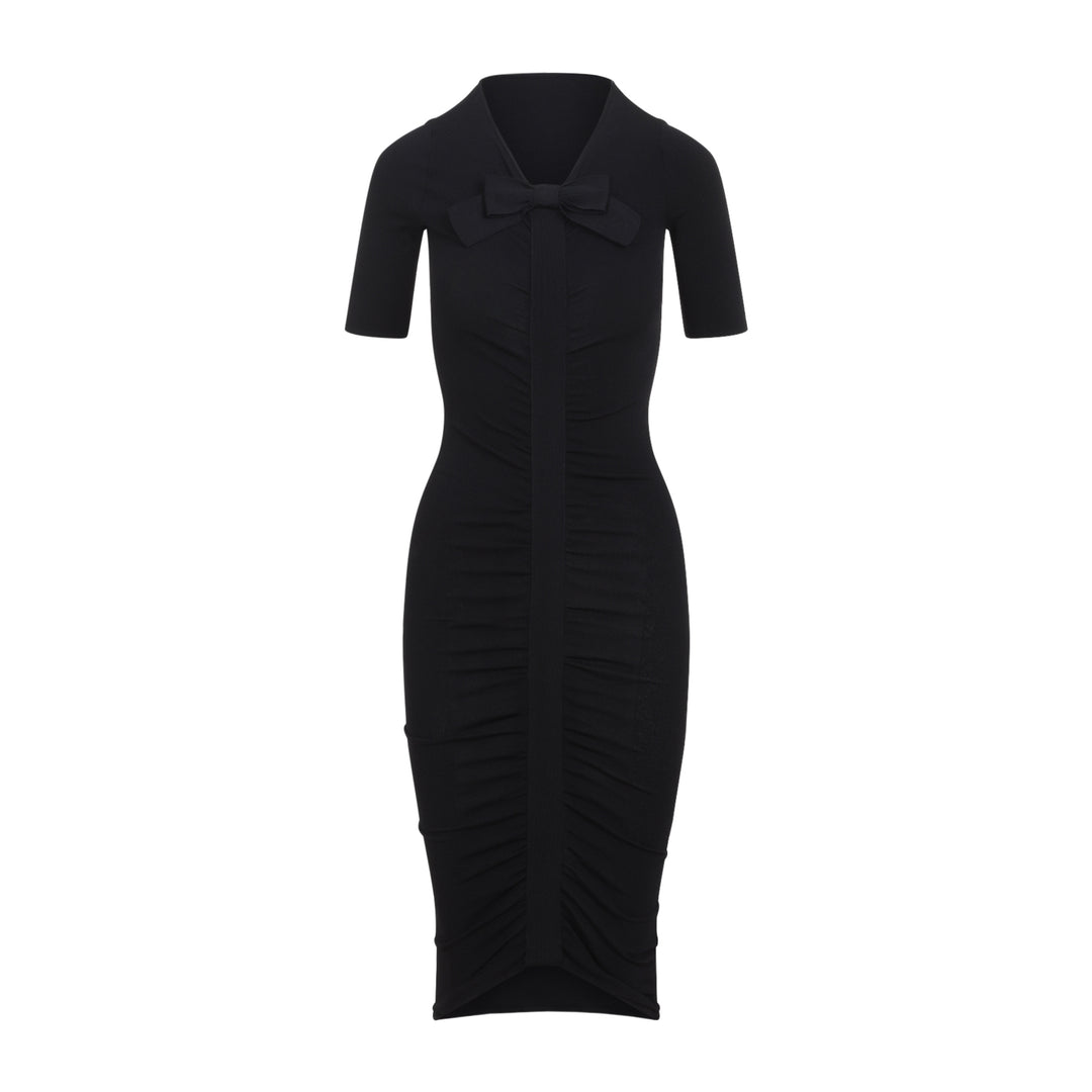 Valentino Midi dresses - Black | 8013628424c182f4d8fcf76951b0d1af8f1826a8