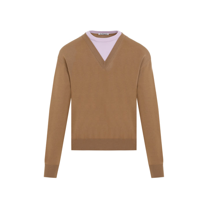 Jil Sander Pullover - Nude & Neutrals | e21245dd144c5f727f86c1a162800c0f87af88b7