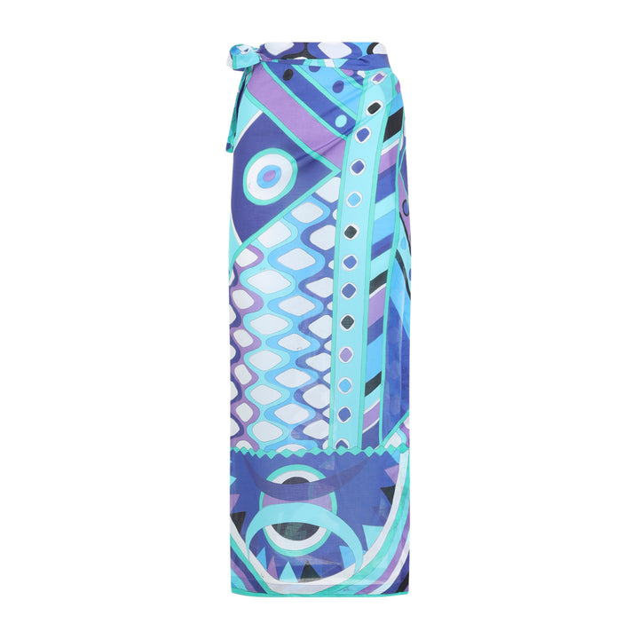Pucci Cover-ups - Blue | 445a12a0f7274db743df3b50087cee932f777b34