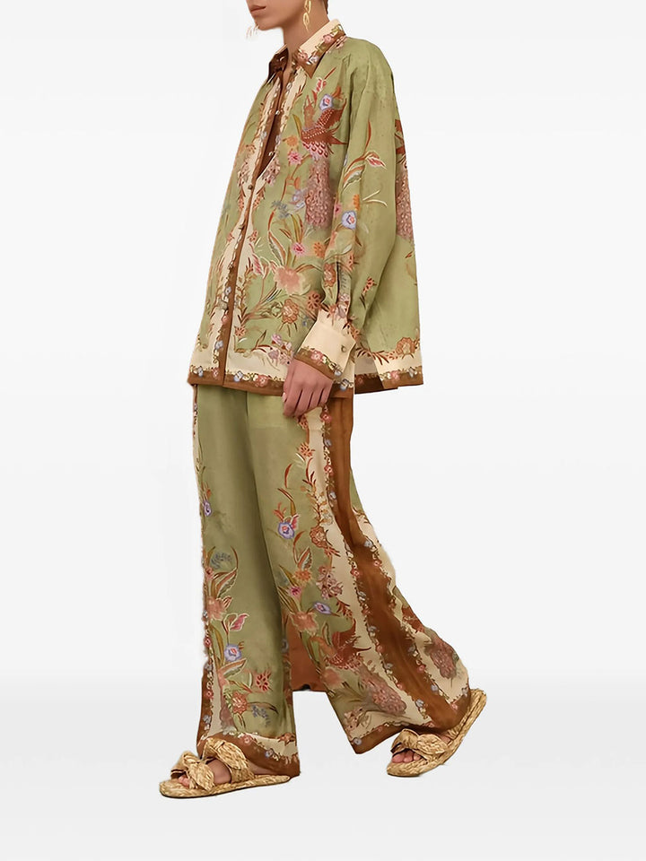 Zimmermann Print - Green | e6a669f6f576aca6aa0c786685edf0322ae2aa89