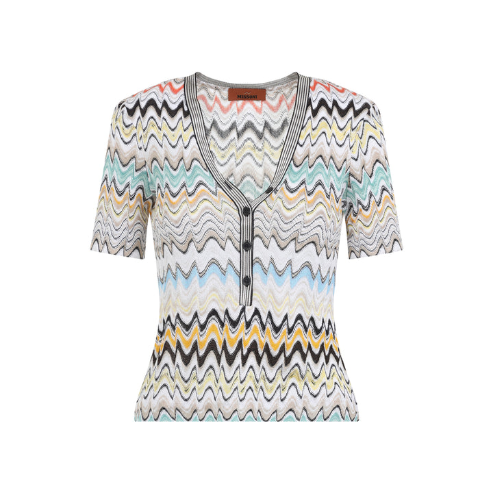 Missoni V neck - Multicolour | 3e99f81db6e8001074e81119a12abe7769ccf542