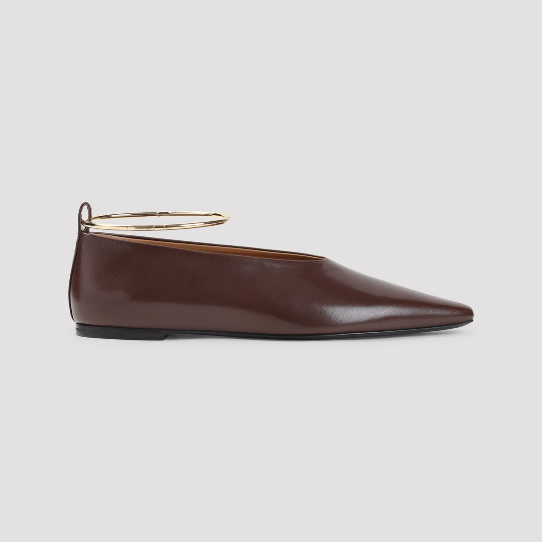 Jil Sander Ballerinas - Brown | 90a77c1cd032d12c9e1bdedf7a3be50c2efa976b