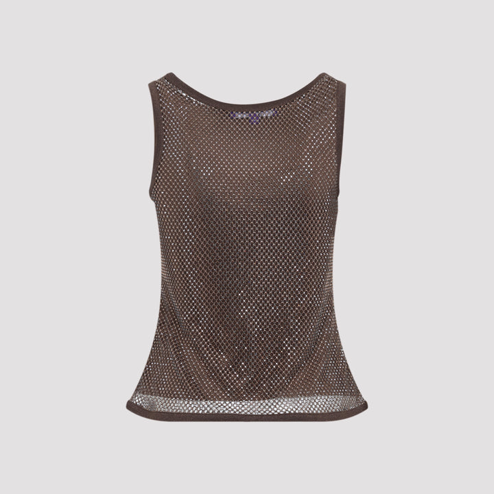 Ralph Lauren Collection Tops - Brown | faaa4965de9c8ac6bcc59c550ec355bf71a0c49b
