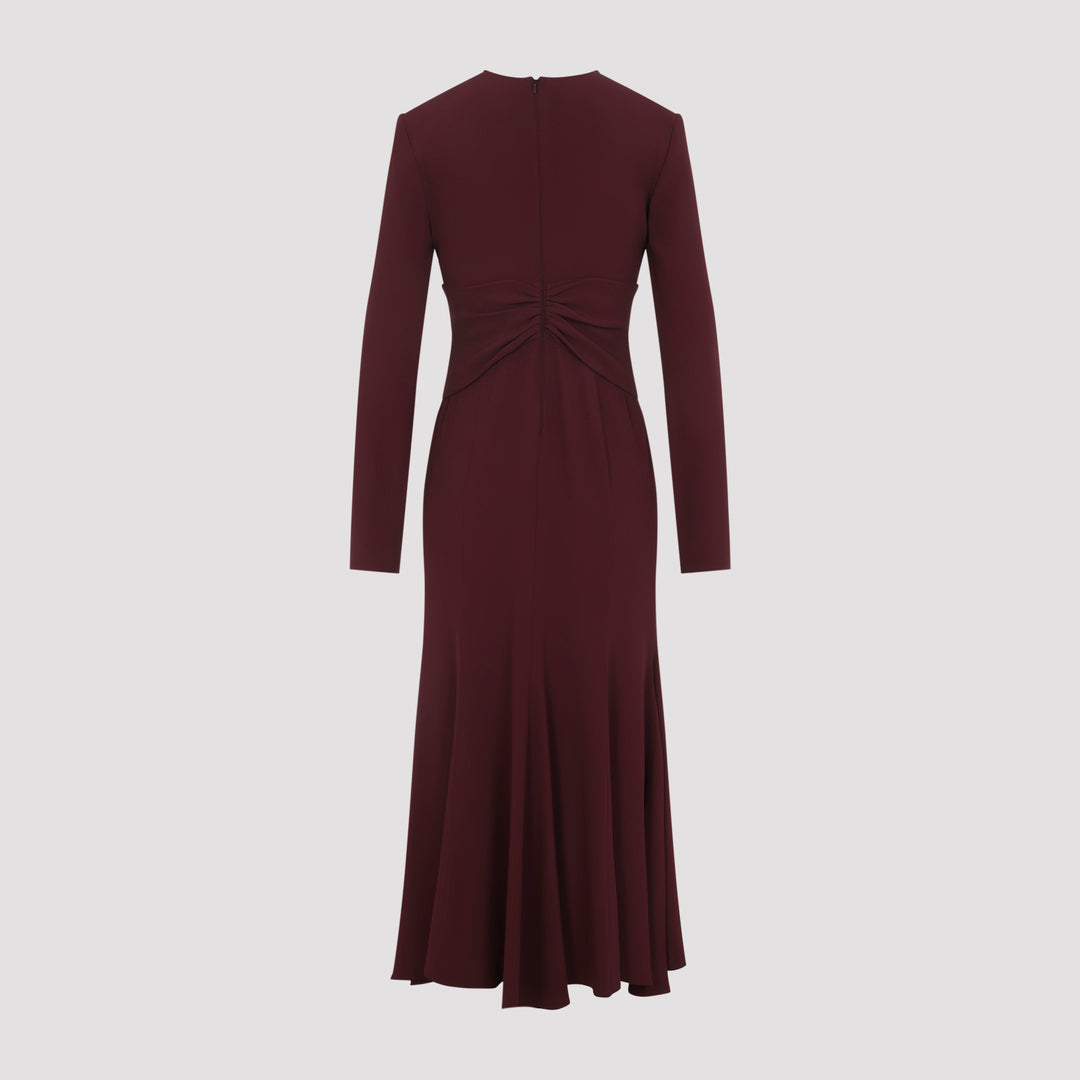 Alberta Ferretti Midi dresses - Red | e4e2de181086a5974a999771343a400701d7fb03