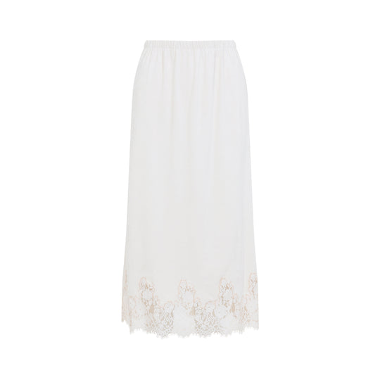 Midi Skirts Nude & Neutrals