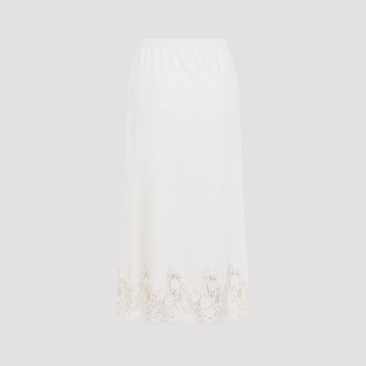 Alberta Ferretti Midi skirts - Nude & Neutrals | 715a0268523555f6152eb8db5283ea531d94edf3