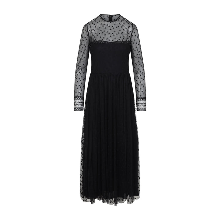 Alberta Ferretti Midi dresses - Black | 412c5a6d339253ea1d714be12d209621ac408111